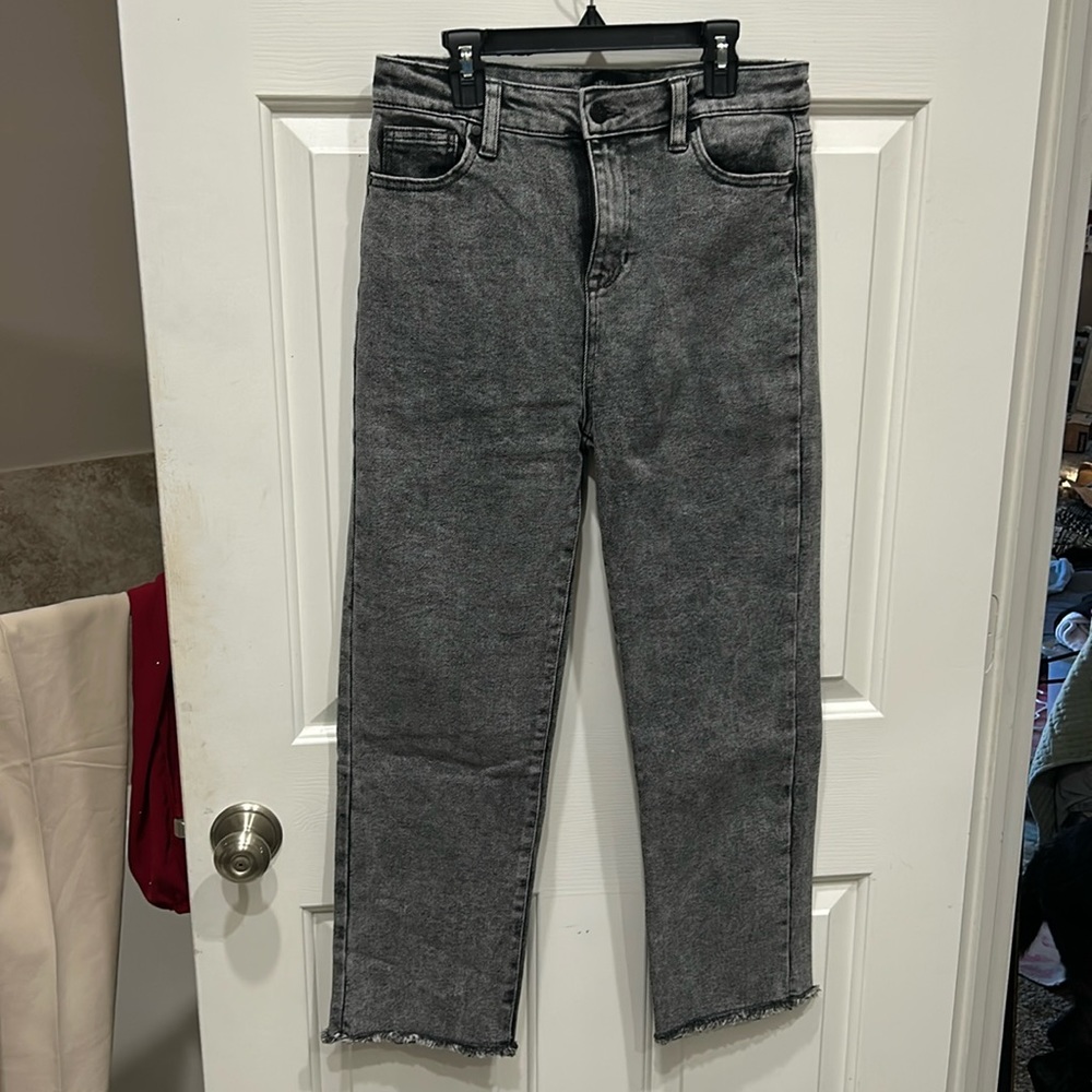 Black high waisted jeans